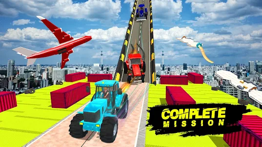 Mega Ramp - Tractor Game