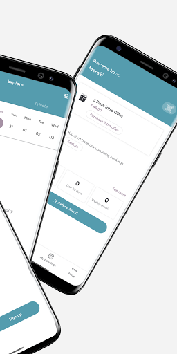 Meraki Health & Fitness Screen 2