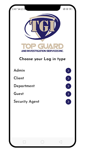 Android application TopGuardX screenshort