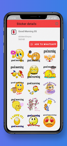 Good Morning WaStickerapp 2022