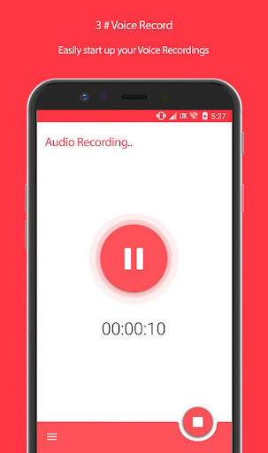 GM Voice Recorder Screen 3
