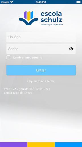 Android application Escola Schulz screenshort