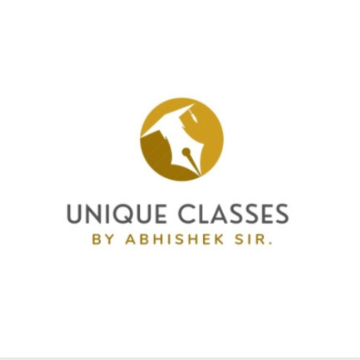 Unique classes By Abhishek sir logo