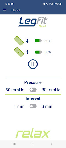 ICU tech LegFit Relax Screen 3