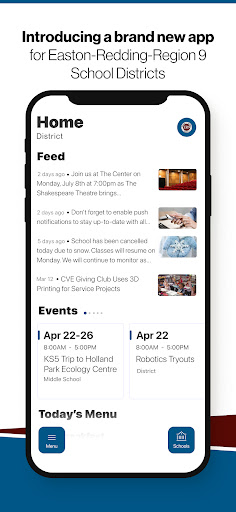 Android application ER9 School Districts, CT screenshort