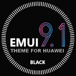 Cover Image of Baixar Black Emui9.1 Theme for Huawei  APK