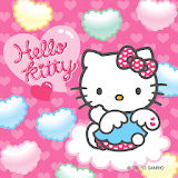 Hello Kitty Heart Colors Theme icon