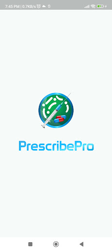 Android application PrescribePro screenshort