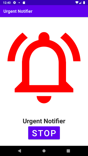 Alerts for Civil Protection of Screen 2