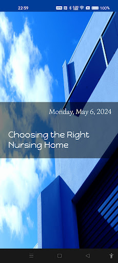 Android application Nursing Homes Ratings screenshort