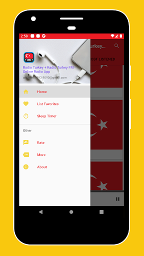 Android application Radio Turkey + Radio Turkey FM screenshort