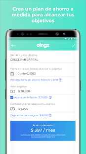 Oingz - Ahorra dinero y alcanz Screenshot