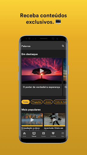 Android application Igreja Missão Mundial screenshort