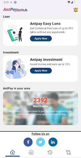 Antpay Bizhub Screen 3