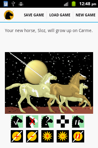 Horses of the Solar System Screen 3