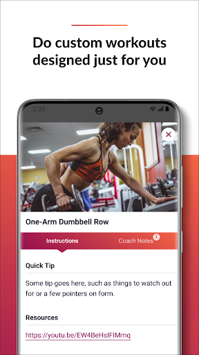 Screenshot of Kickoff Personal Training