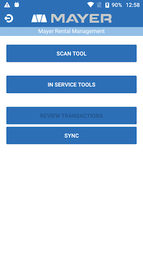 Android application Mayer Rental Management screenshort