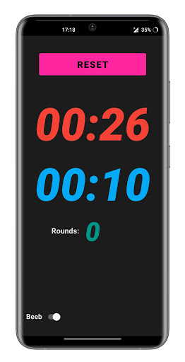 The simple tabata interval tim Screenshot 3 - AppWisp.com