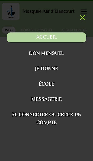Mosquée ALIF dÉlancourt
