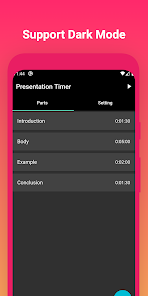 Screenshot 5 Presentation Timer Plus android