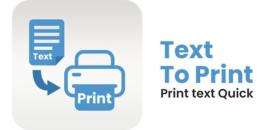 Text to Print