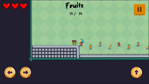 Android application Fruit Marathon screenshort