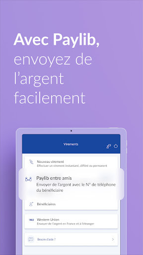 Screenshot of La Banque Postale