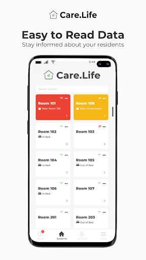 Android application Care.Life screenshort