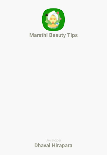 Android application Marathi Beauty Tips screenshort