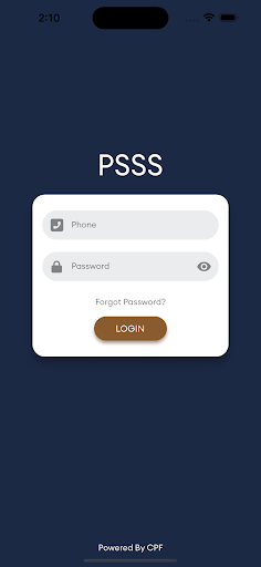 Android application PSSS screenshort