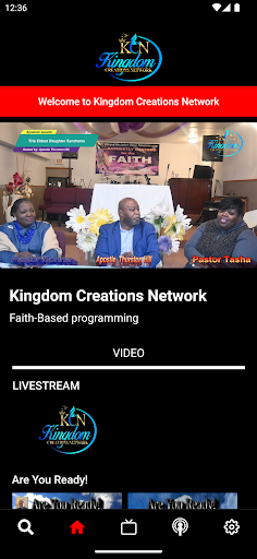 Android application Kingdom Creations Network screenshort