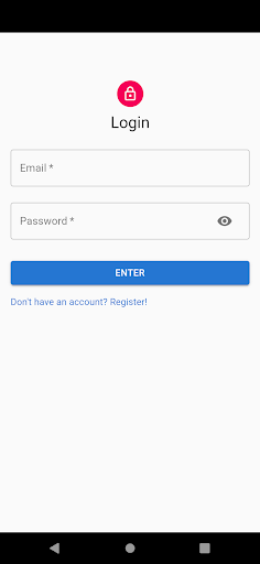 Android application UniTicket screenshort