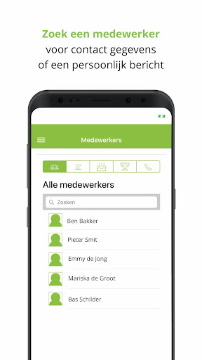 Bakker Insite app Screen 2