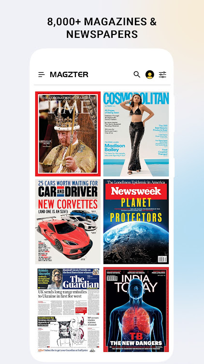 Magzter: Magazines, Newspapers - 8.47.3 - (Android)