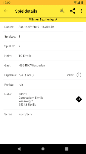 HSG BIK Wiesbaden Screen 3