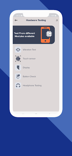 Repair System Phone Tester Screen 3