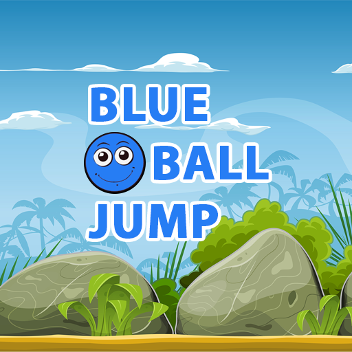 Blue Ball Jumping