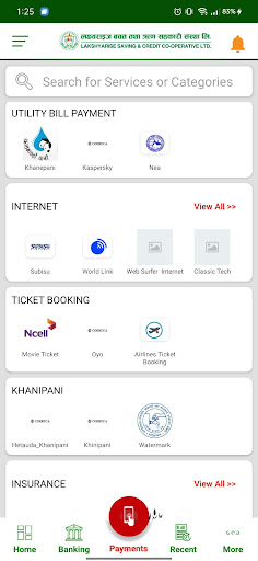 Android application Lakshyarise Smart App screenshort
