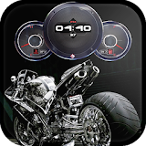 Superbike Clock Wallpaper HD icon