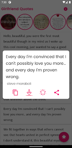 Girlfriend Quotes and Sayings Screen 2