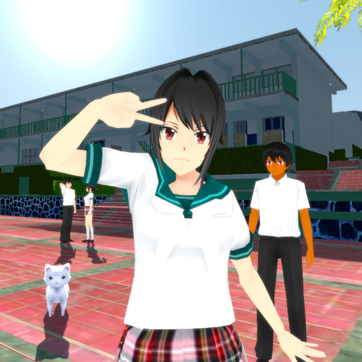 NOVA CASA de NATAL em SAKURA SCHOOL SIMULATOR 