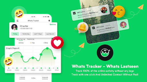 Android application WhatsTracker - App Use Tracker screenshort
