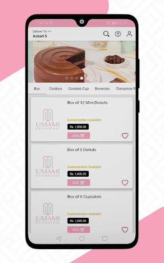 Umami Patisserie Screen 3