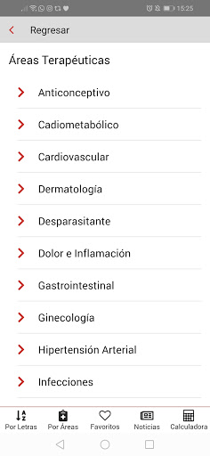 Android application Vademécum Grupo Procaps screenshort