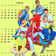 Ateez Calendar Widget