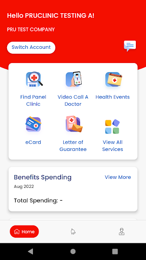 PRUClinicare Screen 2