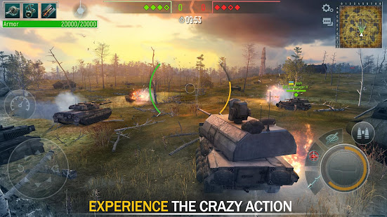 قوة الدبابات: ألعاب مجانية حول لعبة PvP عبر الإنترنت للدبابات