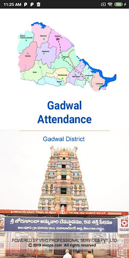 Android application Gadwal Attendance screenshort