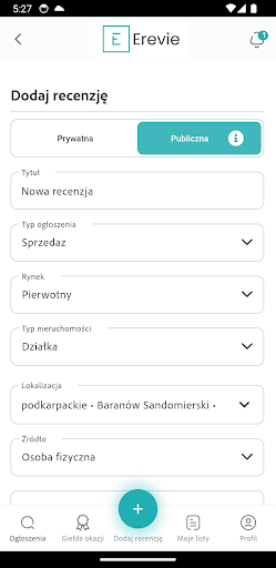 Erevie - Wyszukaj Nieruchomość