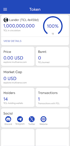 Android application Lander screenshort